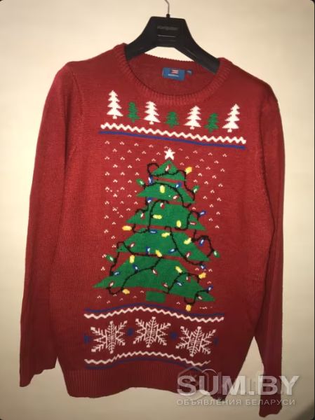 Теплый новогодний свитер объявление Продам уменьшенное изображение 