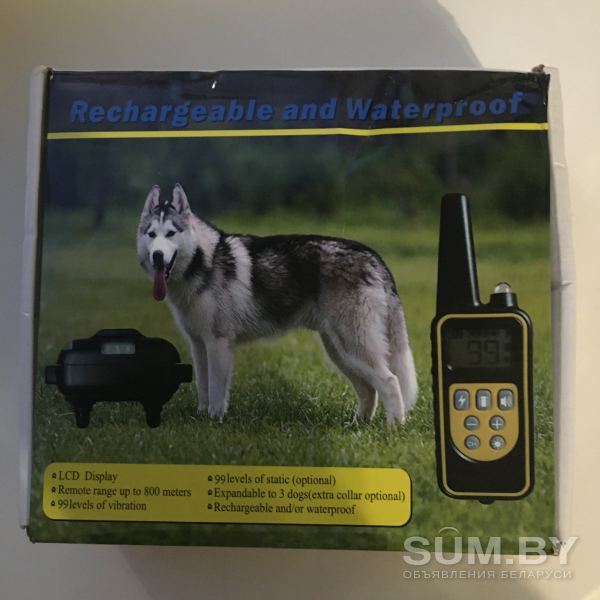 Ошейник для собак электронный объявление Продам уменьшенное изображение 