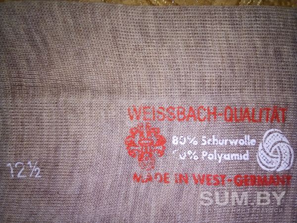 Шерстяные носки WEISSBACH 12, 5 Германия объявление Продам уменьшенное изображение 