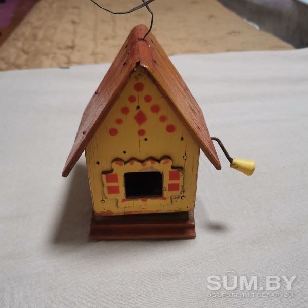 Игрушка Шарманка деревянный домик СССР объявление Продам уменьшенное изображение 