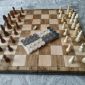 Нарды + шахматы из натурального дерева ручной работы 50 Х 50 см объявление Продам уменьшенное изображение 4
