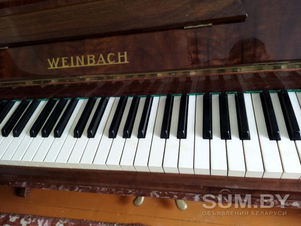 Продам пианино Weinbach 1968год объявление Продам уменьшенное изображение 