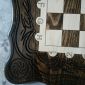 Нарды + шахматы ручной работы из натурального дерева tavla, шеш-беш объявление Продам уменьшенное изображение 5