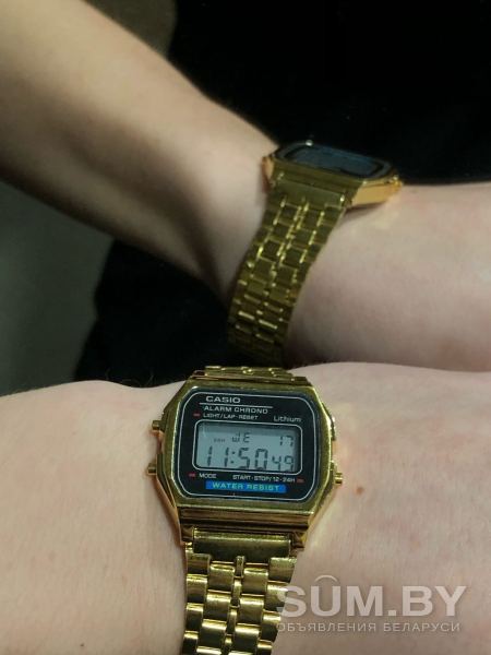 Золотые часы Casio объявление Продам уменьшенное изображение 