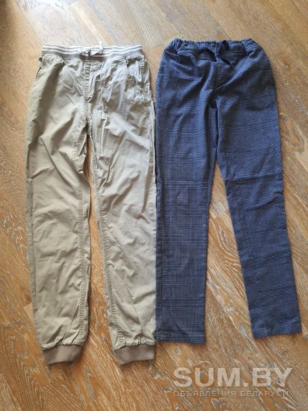 Новое и БУ на худенькая мальчика Брюки, джинсы, рубашка 140-164 объявление Продам уменьшенное изображение 