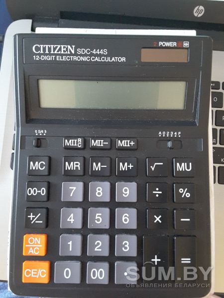 Калькулятор CITIZEN SDC-444S объявление Продам уменьшенное изображение 