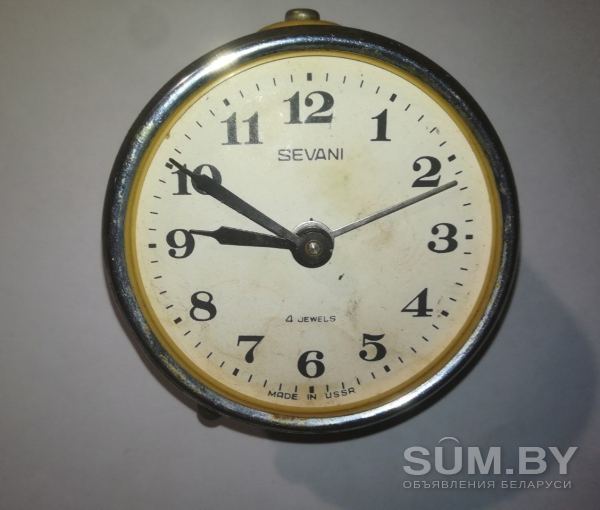 Часы-будильник Севани СССР объявление Продам уменьшенное изображение 