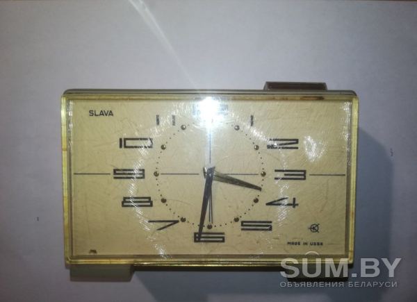 Часы-будильник Слава СССР объявление Продам уменьшенное изображение 