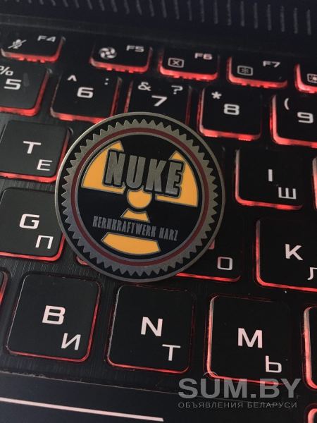 Значок-булавка Nuke Pin Genuine 2014 объявление Продам уменьшенное изображение 