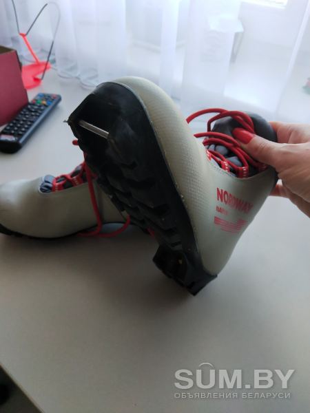 Лыжные ботинки объявление Продам уменьшенное изображение 