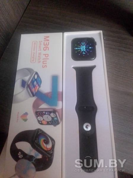 Умные смарт часы smart watch 7 series m36 plus объявление Продам уменьшенное изображение 