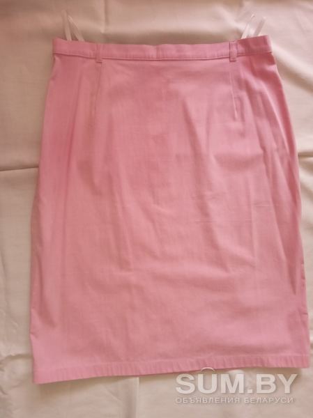 Костюм жакет плюс юбка розового цвета из хлопчатобумажной ткани объявление Продам уменьшенное изображение 