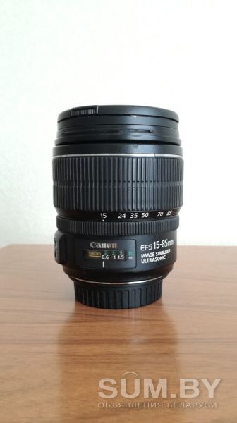 Объектив Canon 15-85 мм объявление Продам уменьшенное изображение 