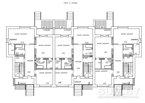 Продажа двухуровневой 4-х комнатной квартиры в г. Могилеве, ул. Бялыницкого-Бирули объявление Продам уменьшенное изображение 