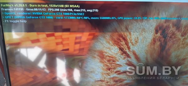 GeForce GTX 1080 GAMING X 8G объявление Продам уменьшенное изображение 