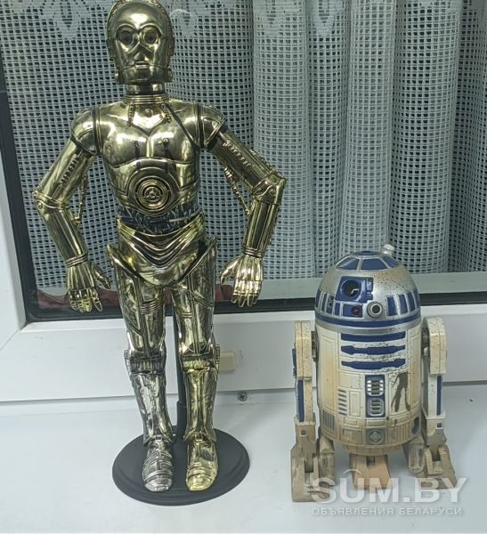 Пара дроидов R2-D2 и C-3PO, Star Wars из эпизода 4 Новая надежда, Звёздные войны. Kenner, 1998 г объявление Продам уменьшенное изображение 