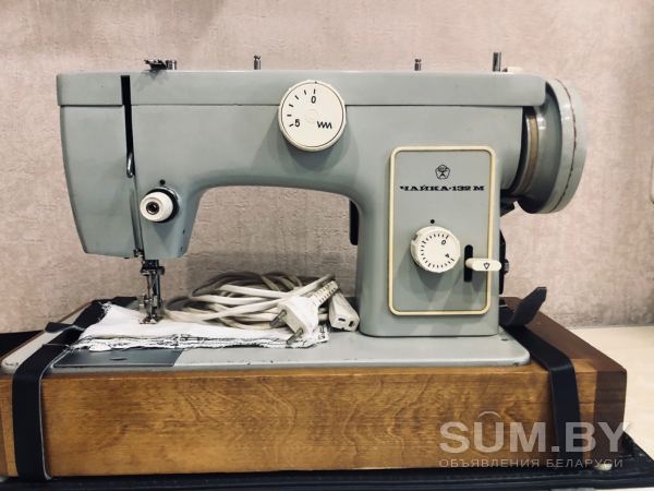 Швейная машина с электроприводом ЧАЙКА 132М объявление Продам уменьшенное изображение 